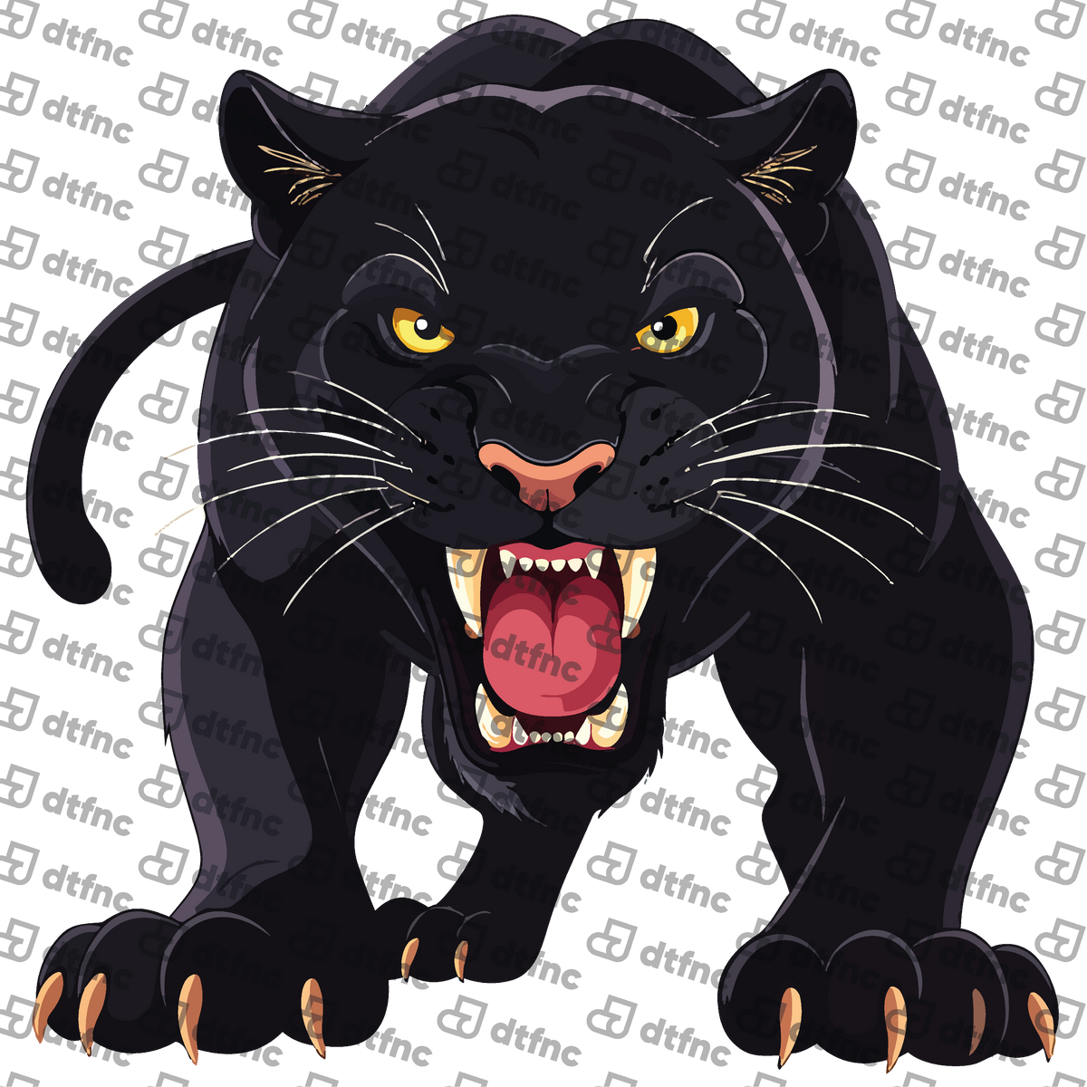 Animals - Pouncing Roar Panther