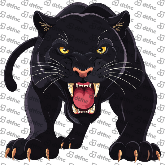 Animals - Pouncing Roar Panther