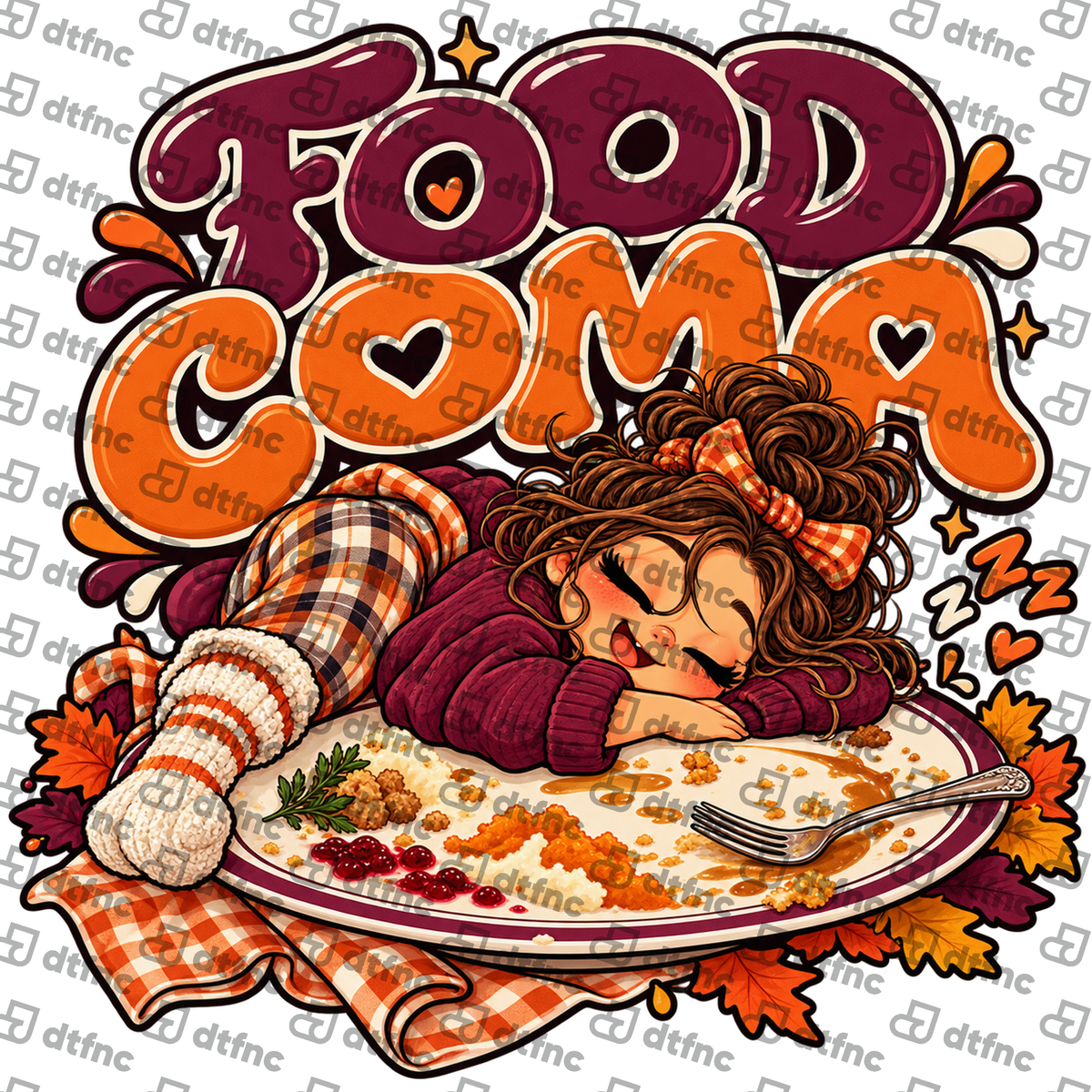 Thanksgiving - Food Coma Queen