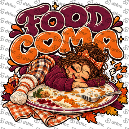Thanksgiving - Food Coma Queen