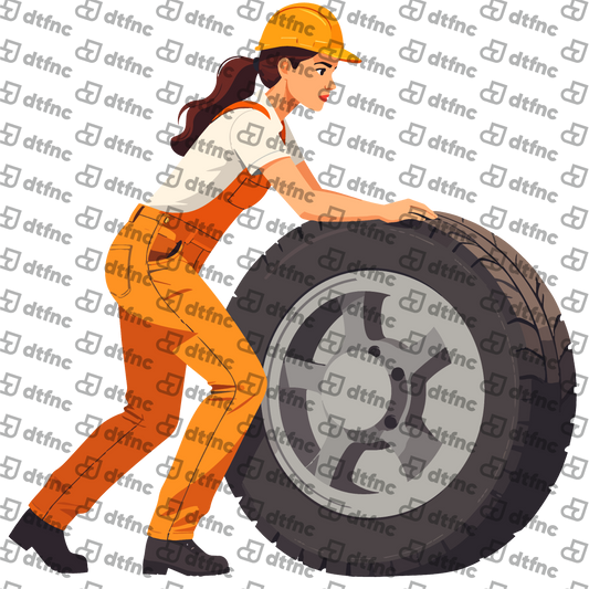 Occupation - Empowered Female Mechanic