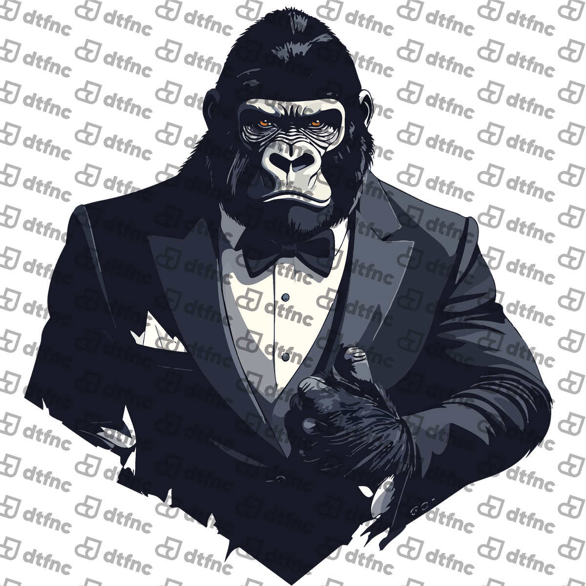 Animals - Dapper Tuxedo Gorilla