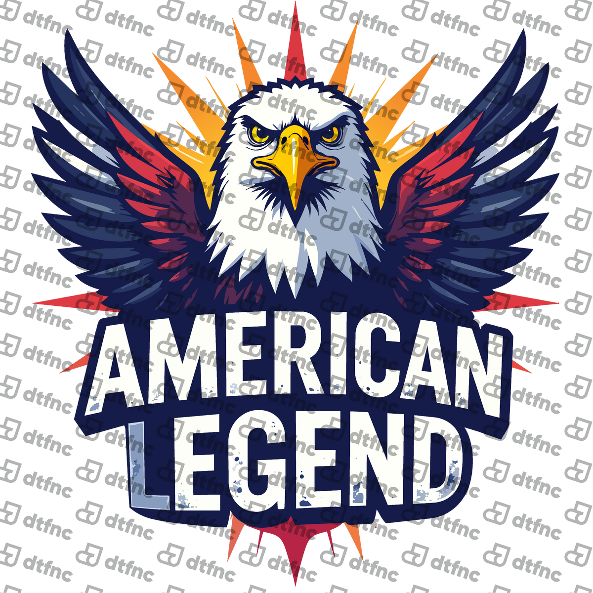 4th of July - Fierce American Legend