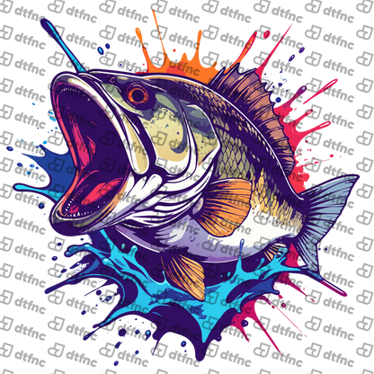 Animals - Vibrant Splash Leaping Bass