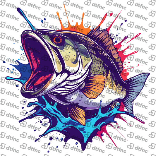 Animals - Vibrant Splash Leaping Bass