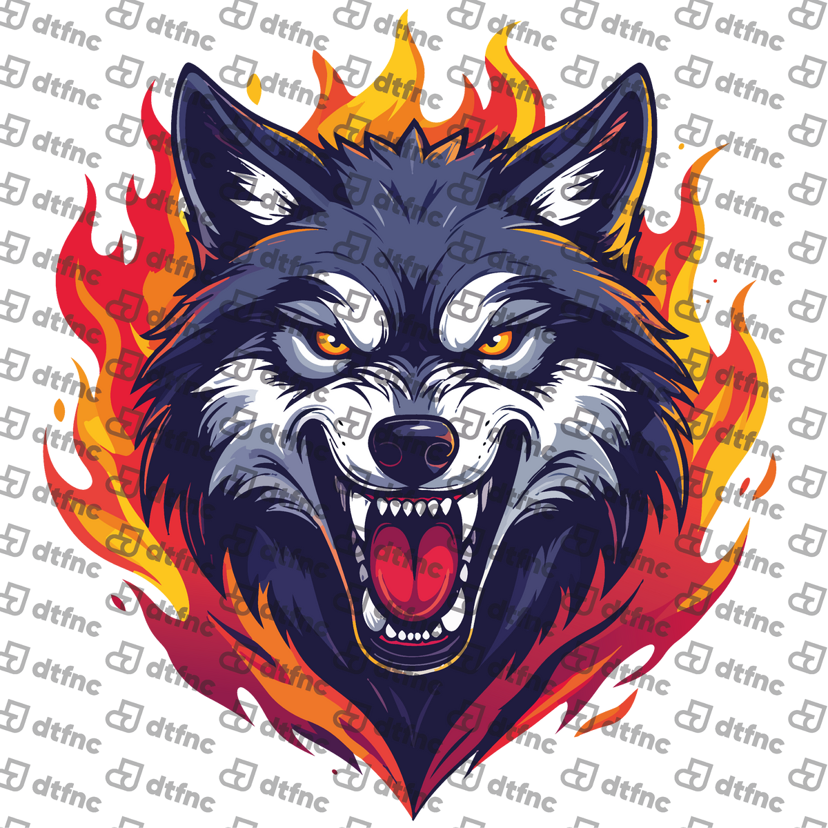 Animals - Blazing Fury Wolf