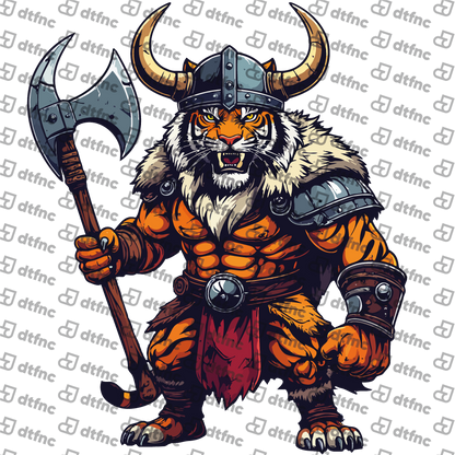 Animals - Viking Warrior Tiger