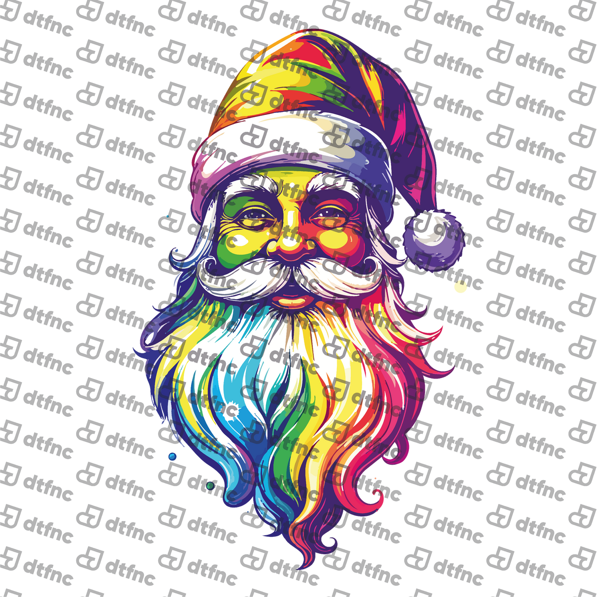 Christmas - Rainbow Spectrum Santa