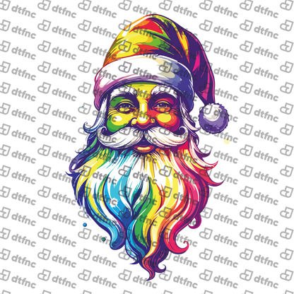 Christmas - Rainbow Spectrum Santa
