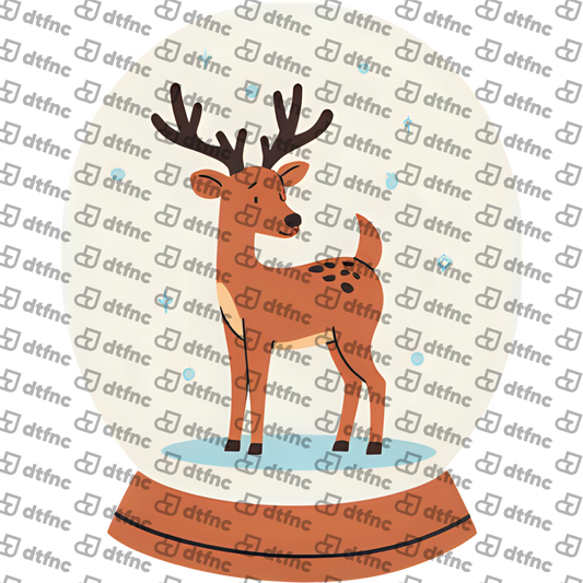 Christmas - Magical Reindeer Snow Globe