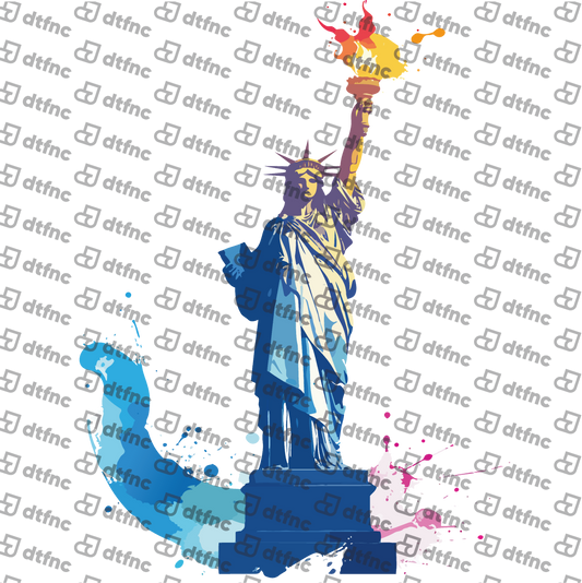 4th of July - Liberty in Color Splash