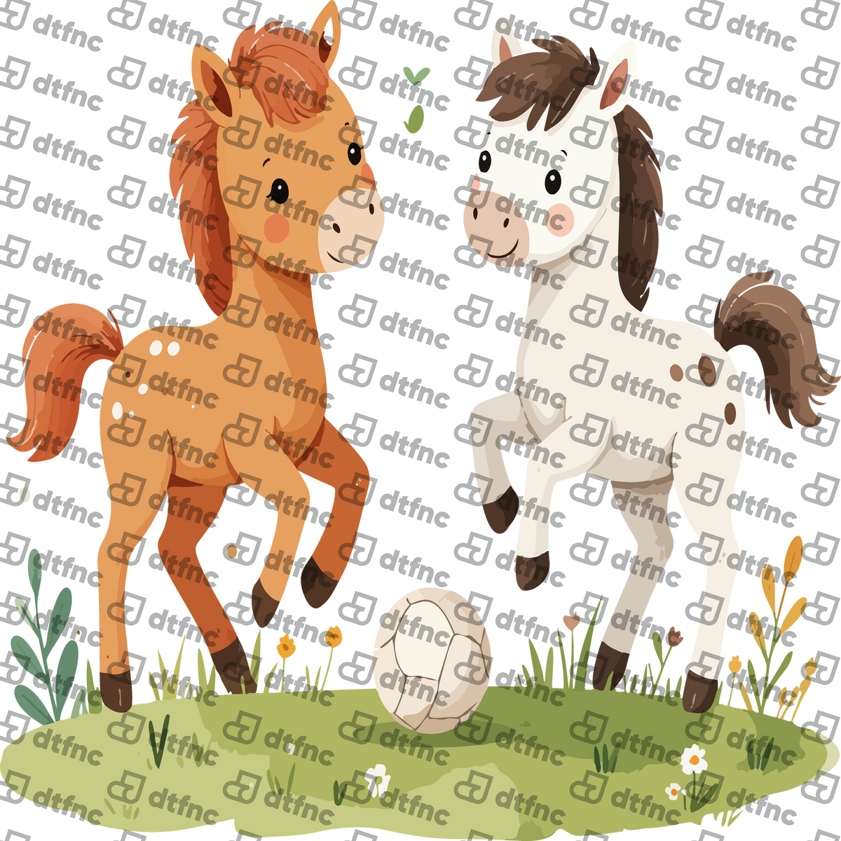 Animals - Playful Pony Pals