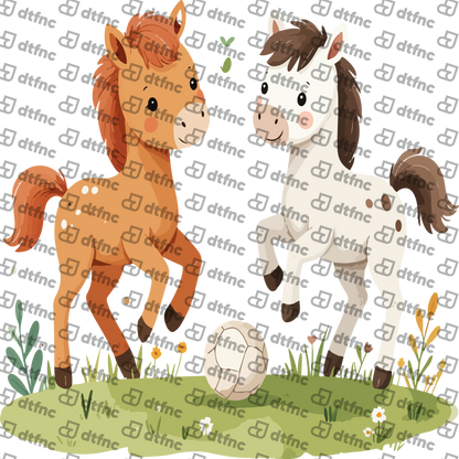 Animals - Playful Pony Pals