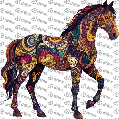 Animals - Mosaic Majesty Horse