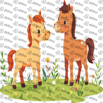 Animals - Sweet Pony Friends