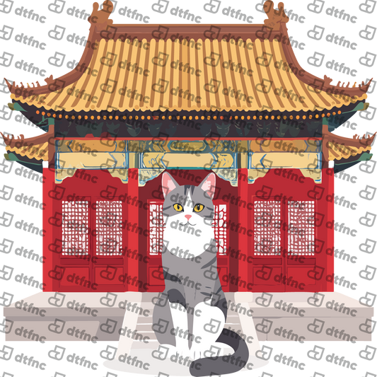 Animals - Temple Guardian Cat