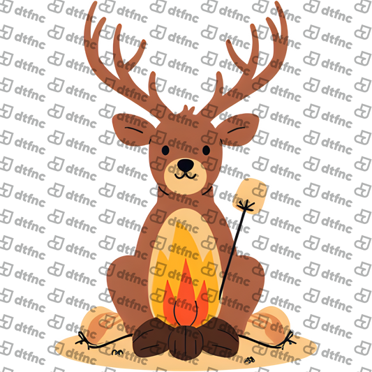 Christmas - Sweet Campfire Reindeer