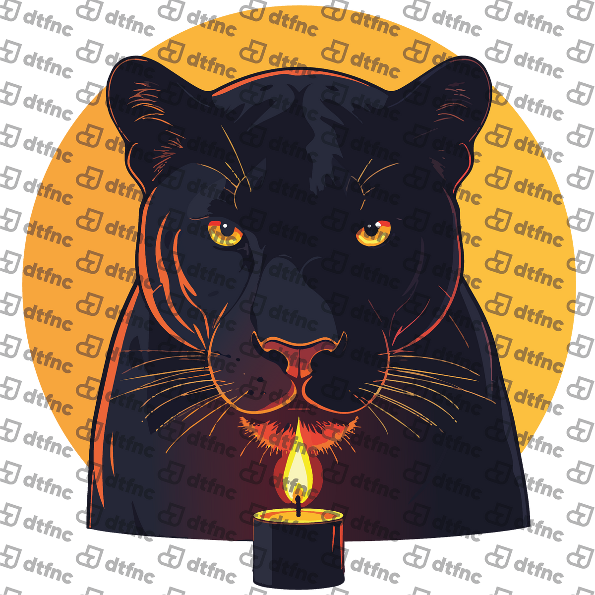 Animals - Shattered Fire Panther