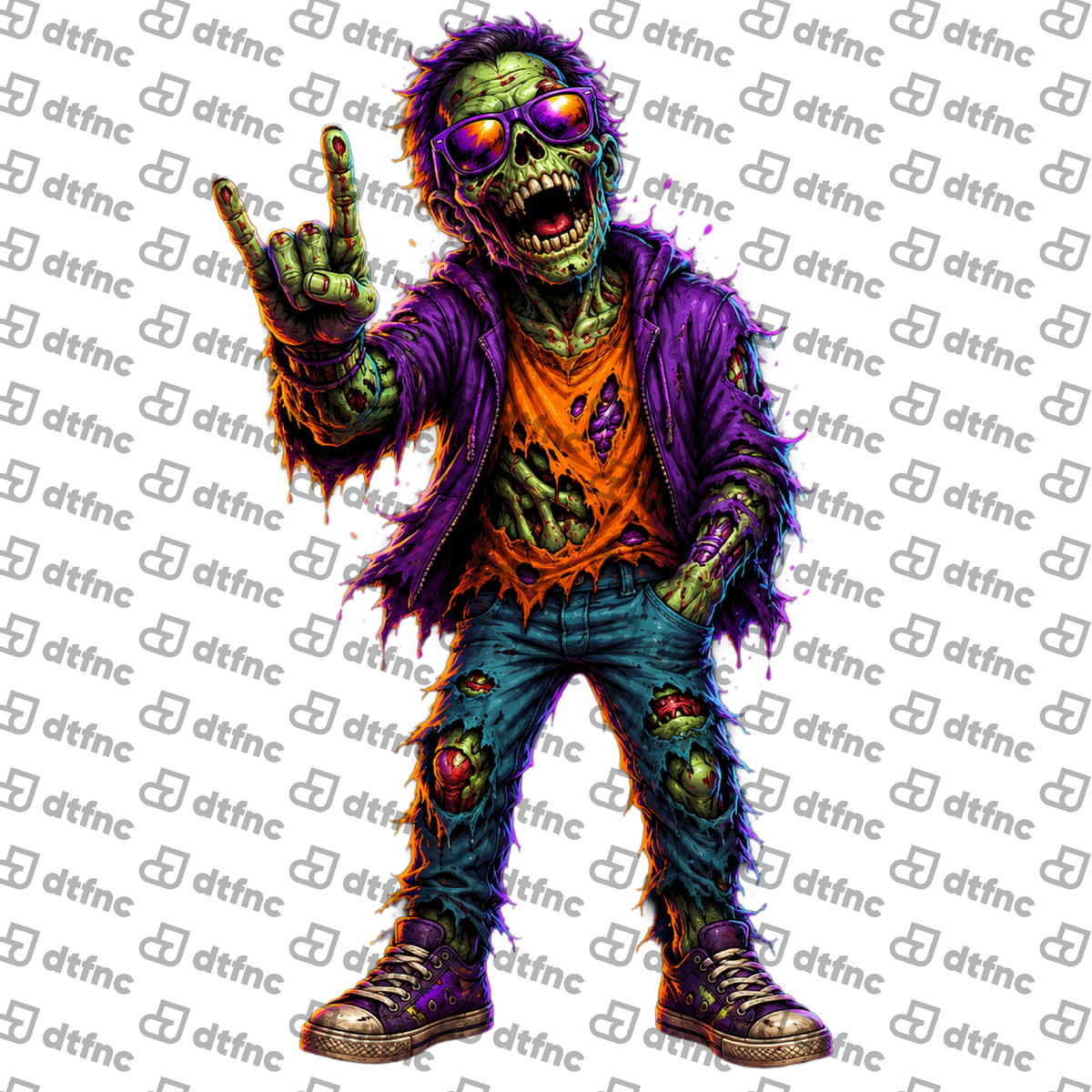 Halloween - Rockin' Zombie
