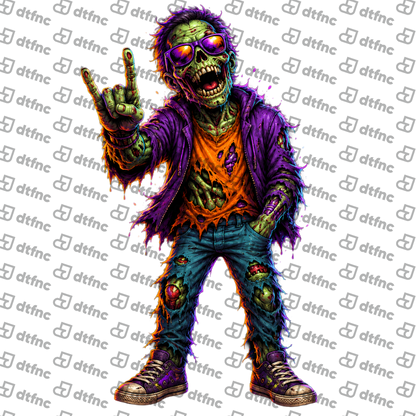 Halloween - Rockin' Zombie