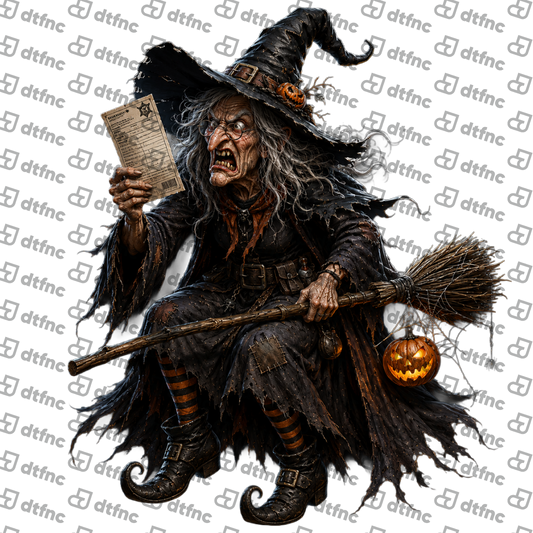 Halloween - Witchy Fine Print