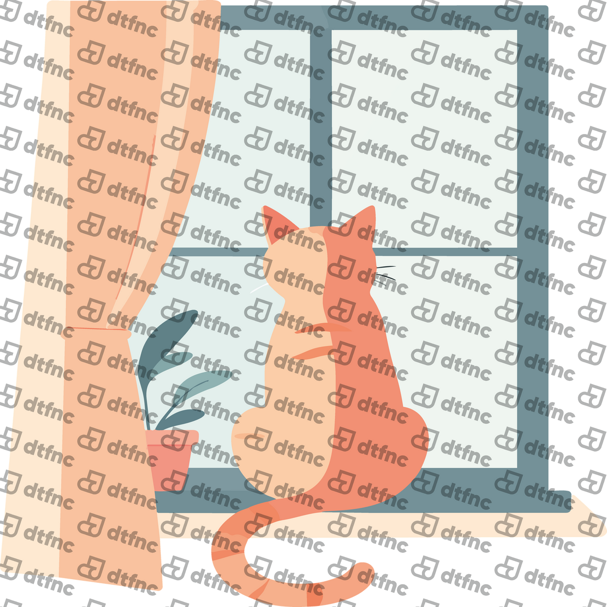 Animals - Window Watcher Cat
