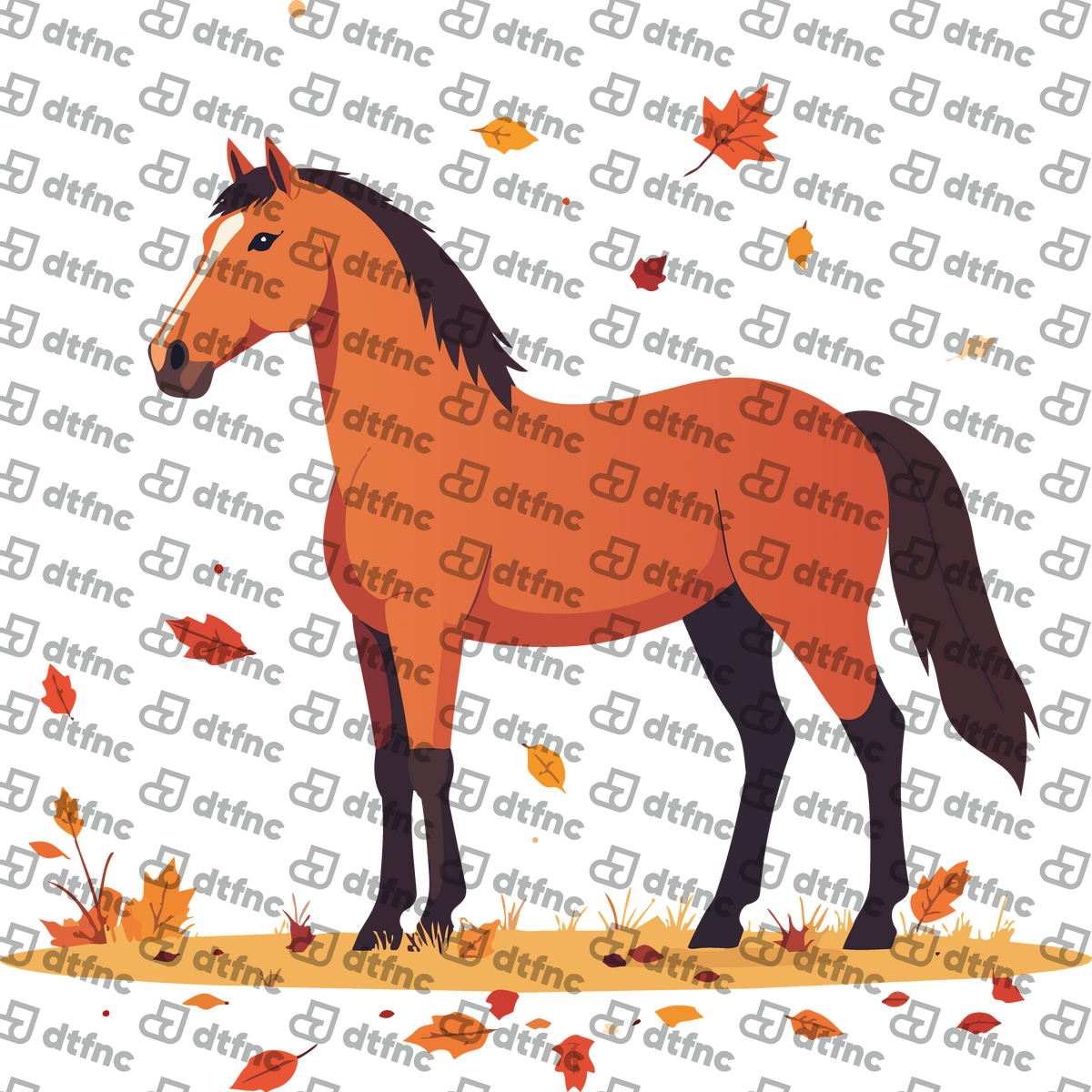 Animals - Autumn Meadow Horse