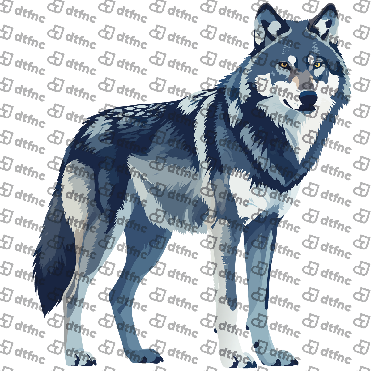 Animals - Mystic Blue Wolf