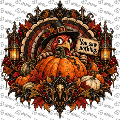 Thanksgiving - You Saw Nothing Gothic Turkey