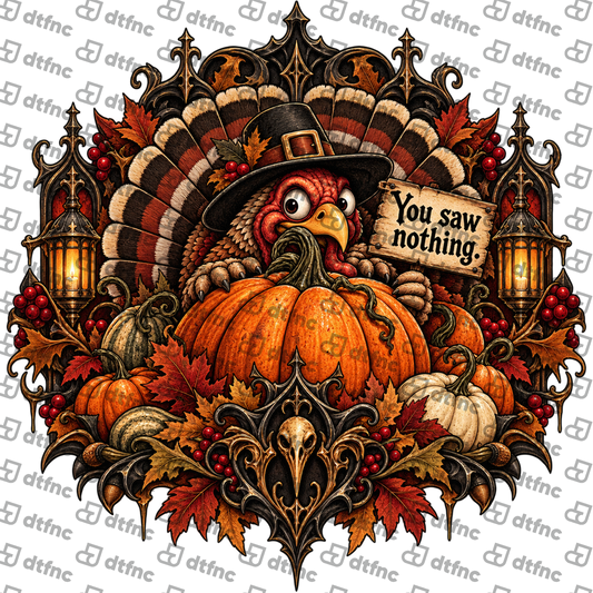Thanksgiving - You Saw Nothing Gothic Turkey