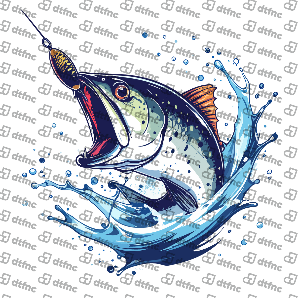 Animals - Leaping Trout Lure Catch