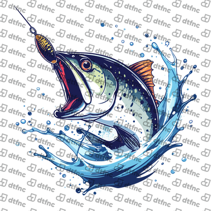 Animals - Leaping Trout Lure Catch