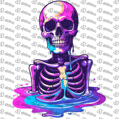 Warriors & Legends - Neon Melt Skeleton
