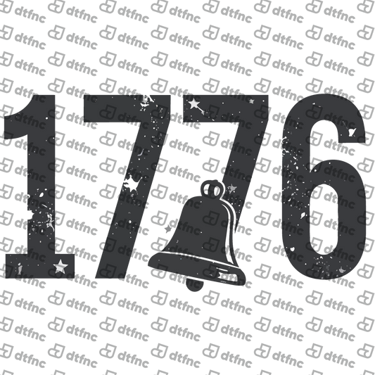 4th of July - Vintage 1776 Liberty Bell