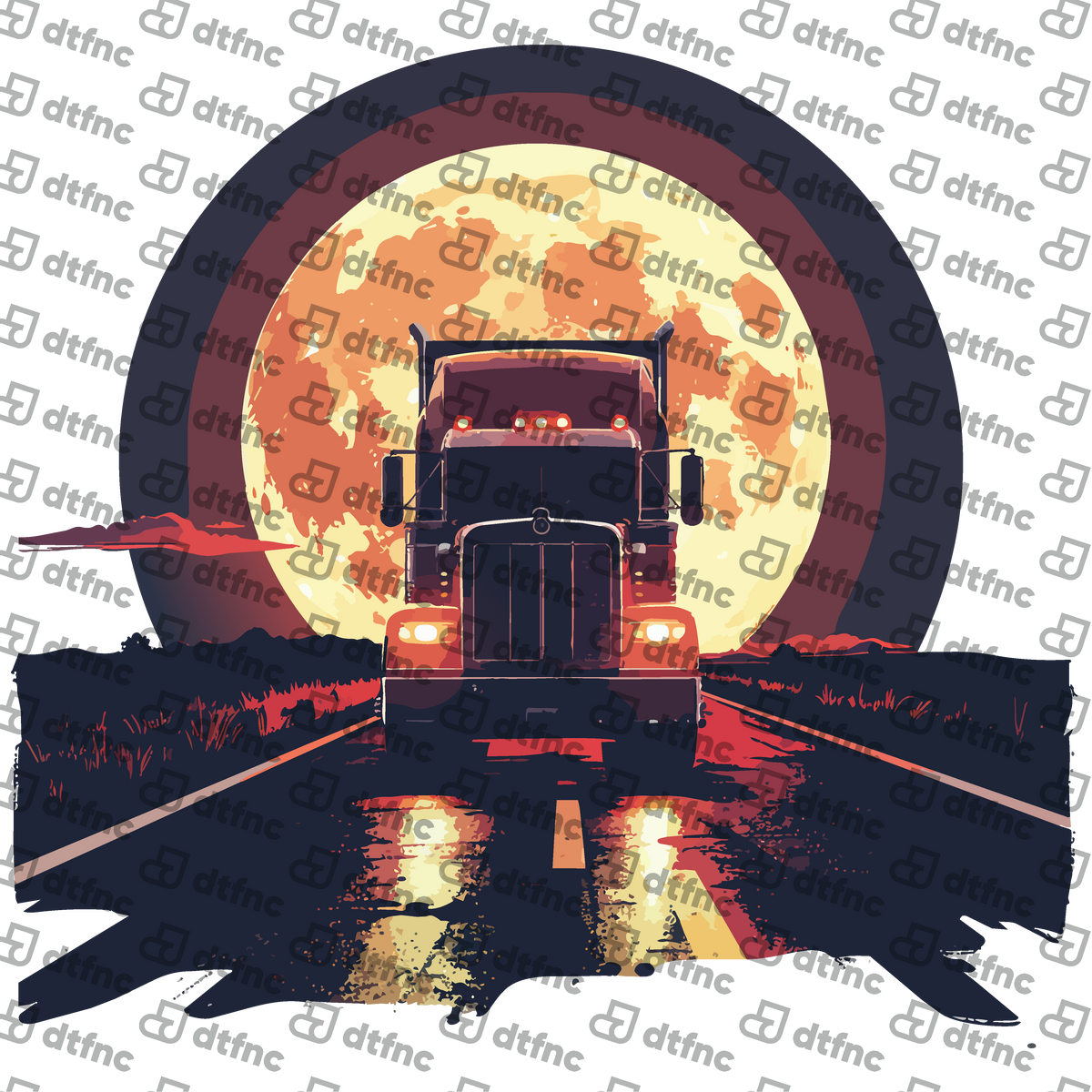 Occupation - Moonlit Highway Big Rig