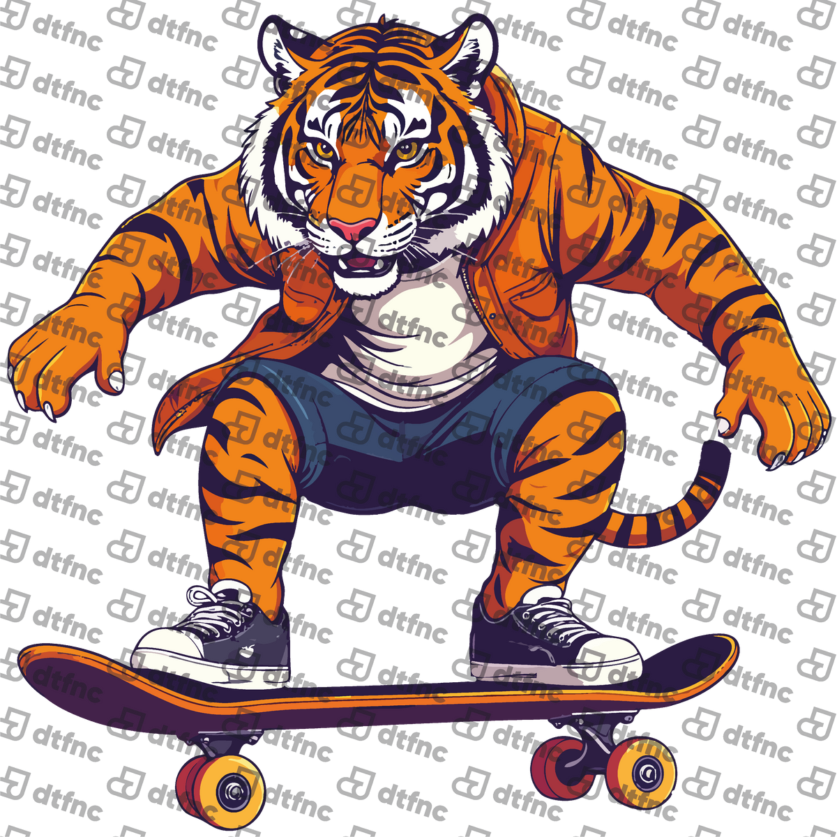 Animals - Shredding Skate Tiger