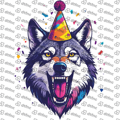 Animals - Party Animal Wolf