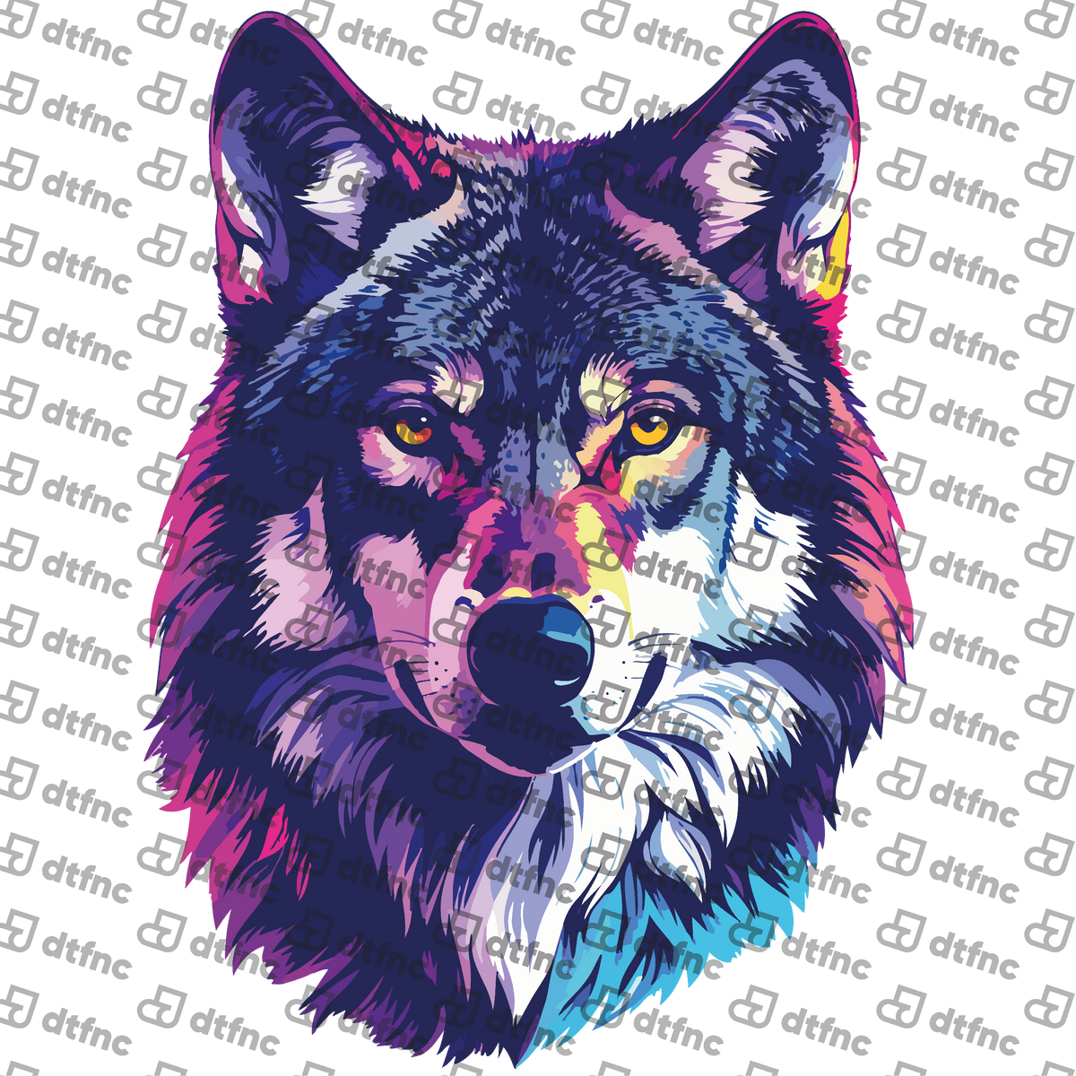Animals - Vibrant Pop Art Wolf