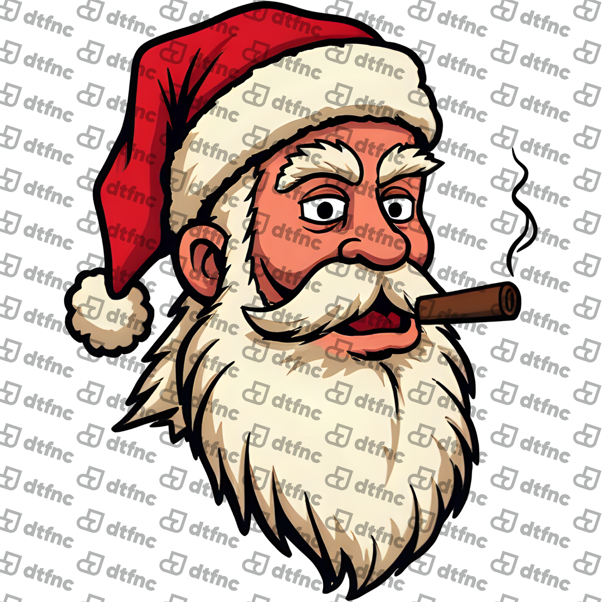 Christmas - Rebel Cigar Santa