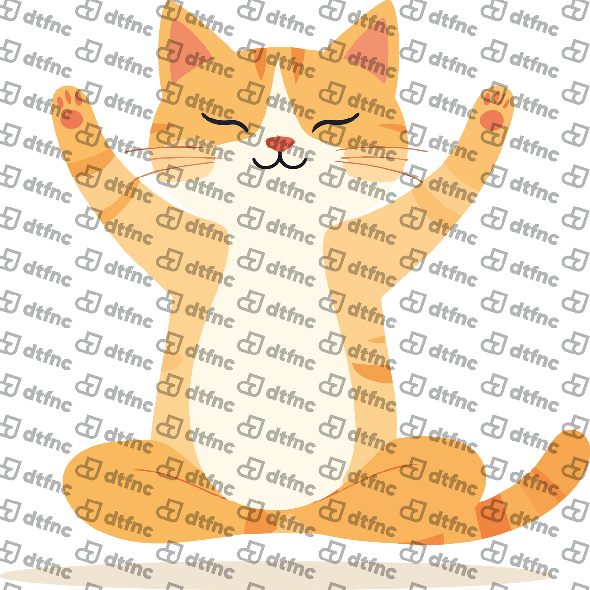 Animals - Zen Stretch Cat