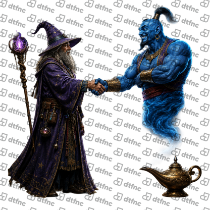 Warriors & Legends - The Wizard and the Genie’s Pact