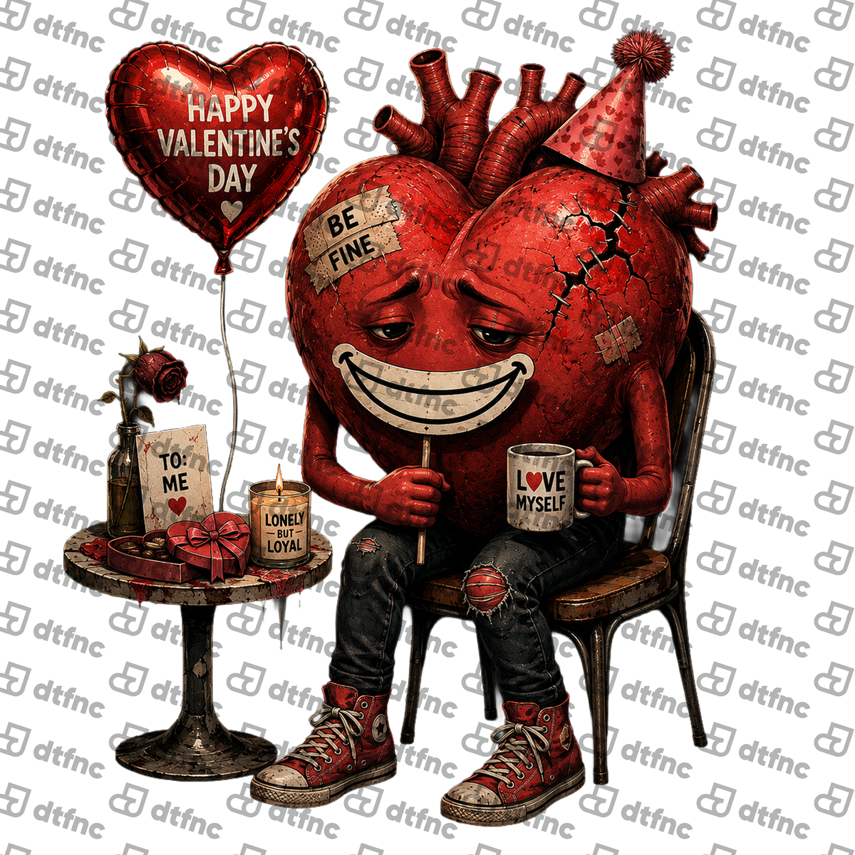 Valentine's Day - Broken Heart, Still Smiling