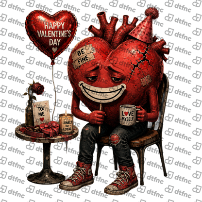 Valentine's Day - Broken Heart, Still Smiling