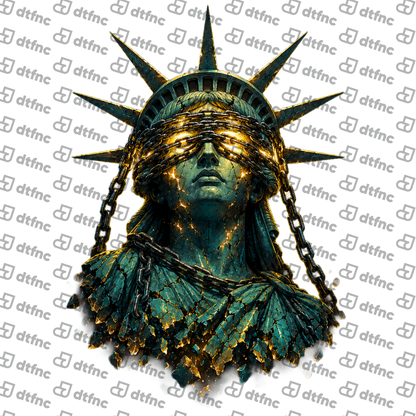 Art - Blindfolded Liberty