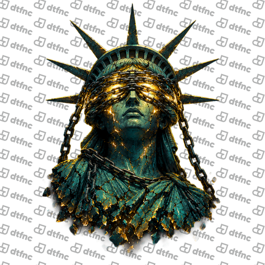 Art - Blindfolded Liberty