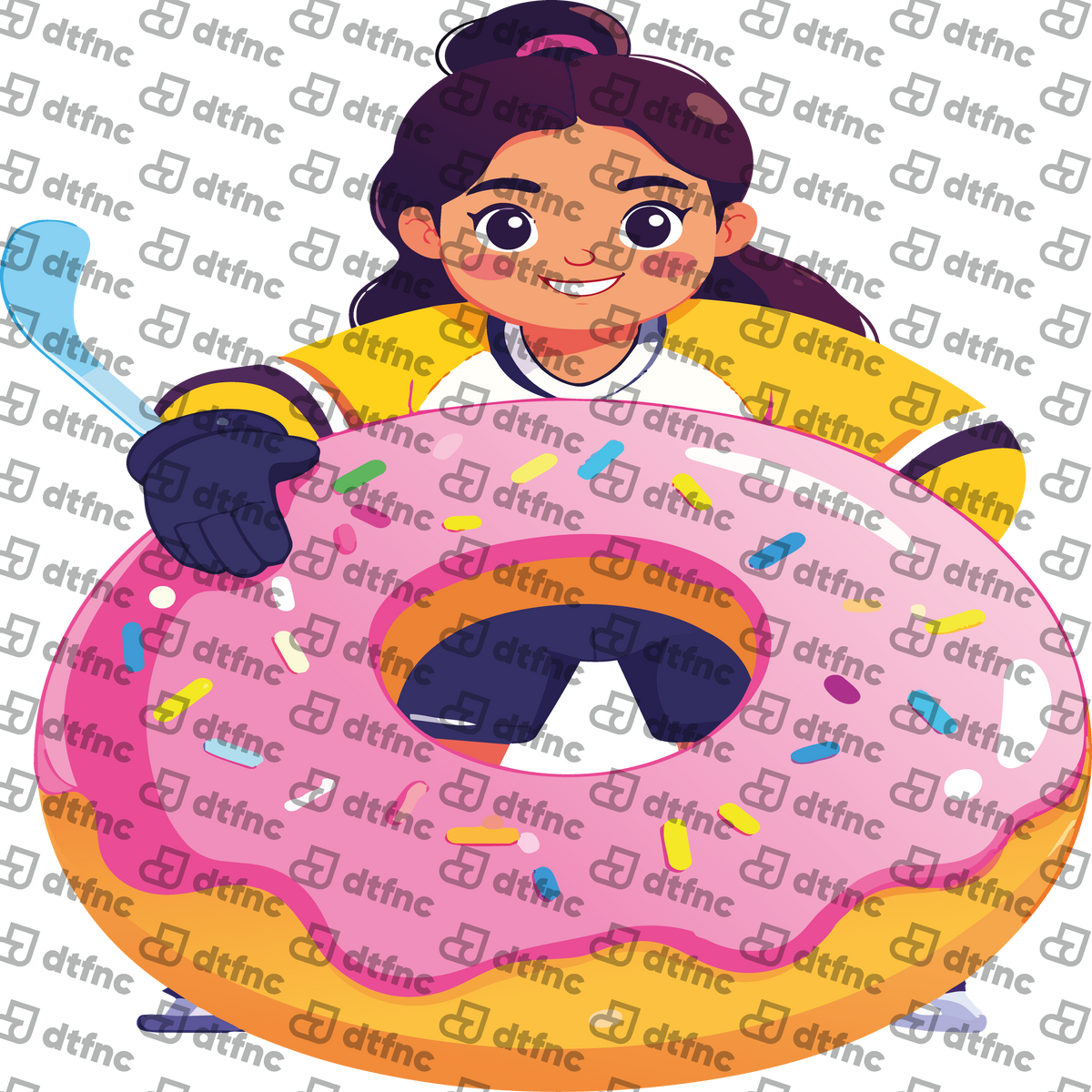 Winter Olympics - Sweet Ice Hockey Girl