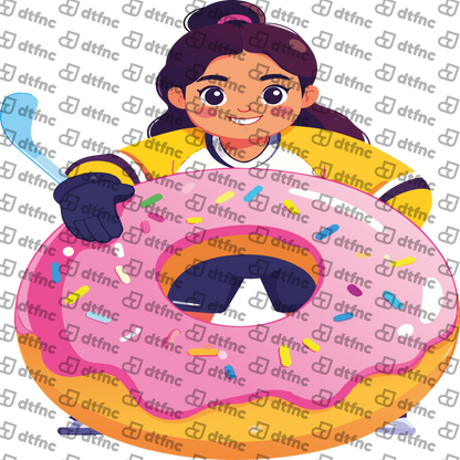 Winter Olympics - Sweet Ice Hockey Girl