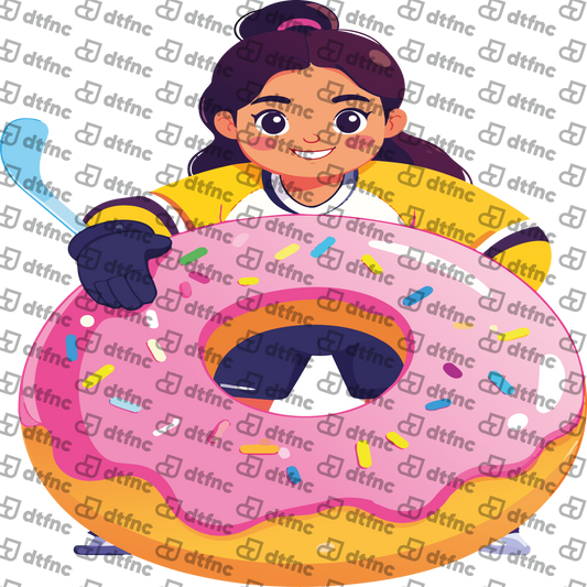 Winter Olympics - Sweet Ice Hockey Girl