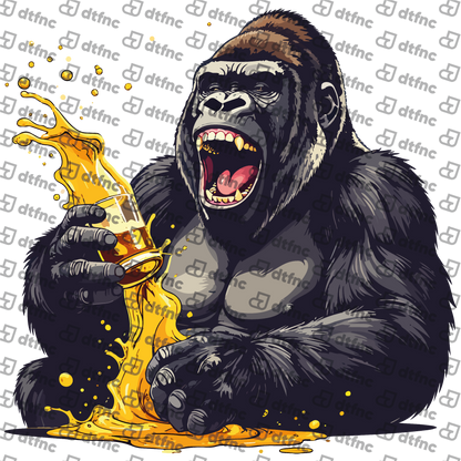 Animals - Wild Gorilla Splash