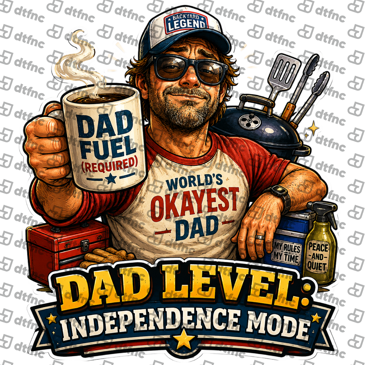 4th of July - Dad Level: Independence Mode
